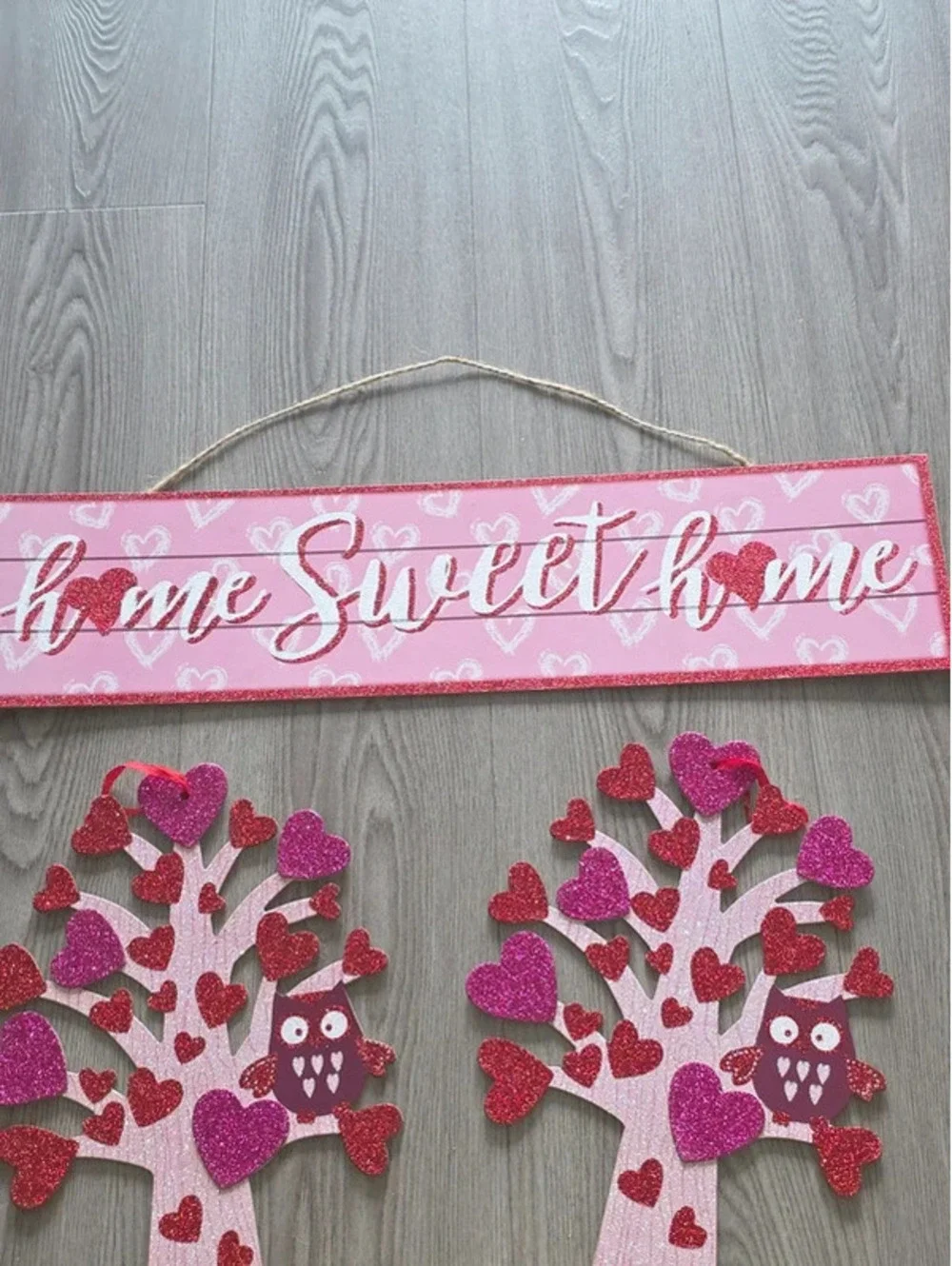 Valentine's Day Home Sweet Home Wall Hanging Decoration